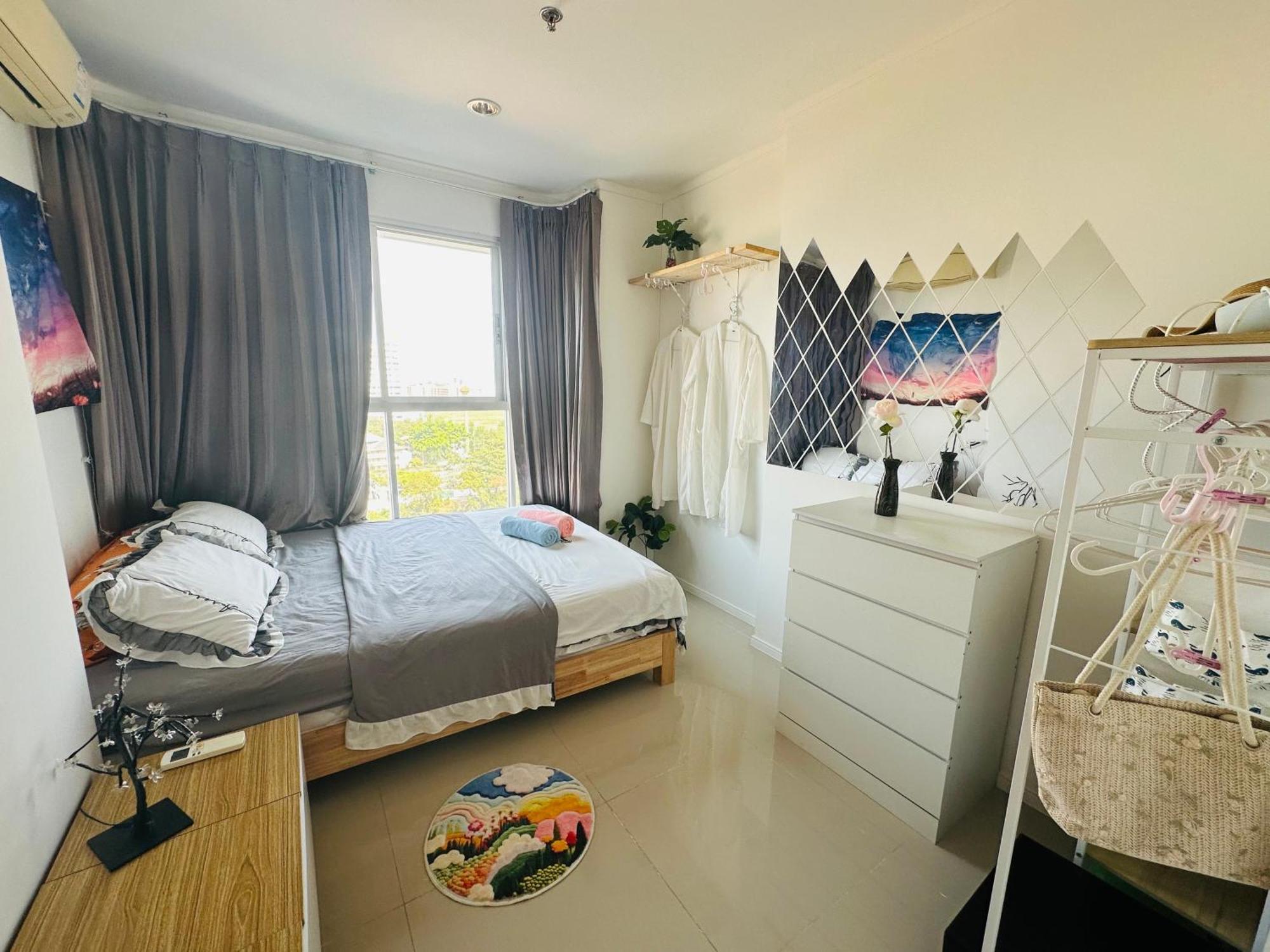 Seaview Beach Room Lumpini-Pool And Gym Face To Ocean Jomtien Beach Esterno foto